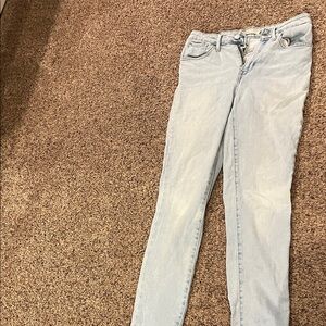 Levi's Women's Light Blue Skinny Jeans
